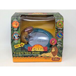 Vintage Disney's The Lion King Talk'N View Pond by Jus ToysNew Sealed HTF